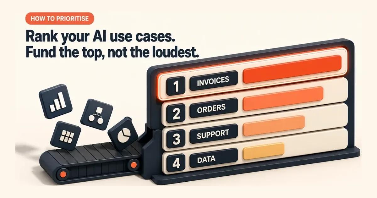 How to Prioritize AI Use Cases: A Scoring Framework