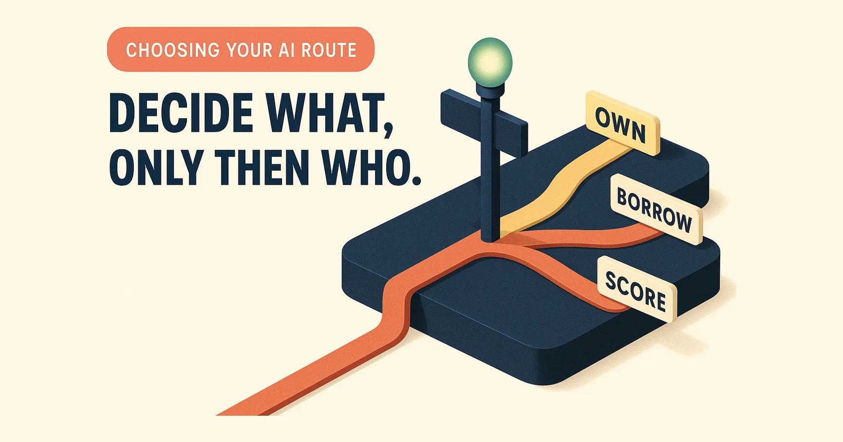 In-House AI Lead vs Consultancy vs Audit: How to Choose