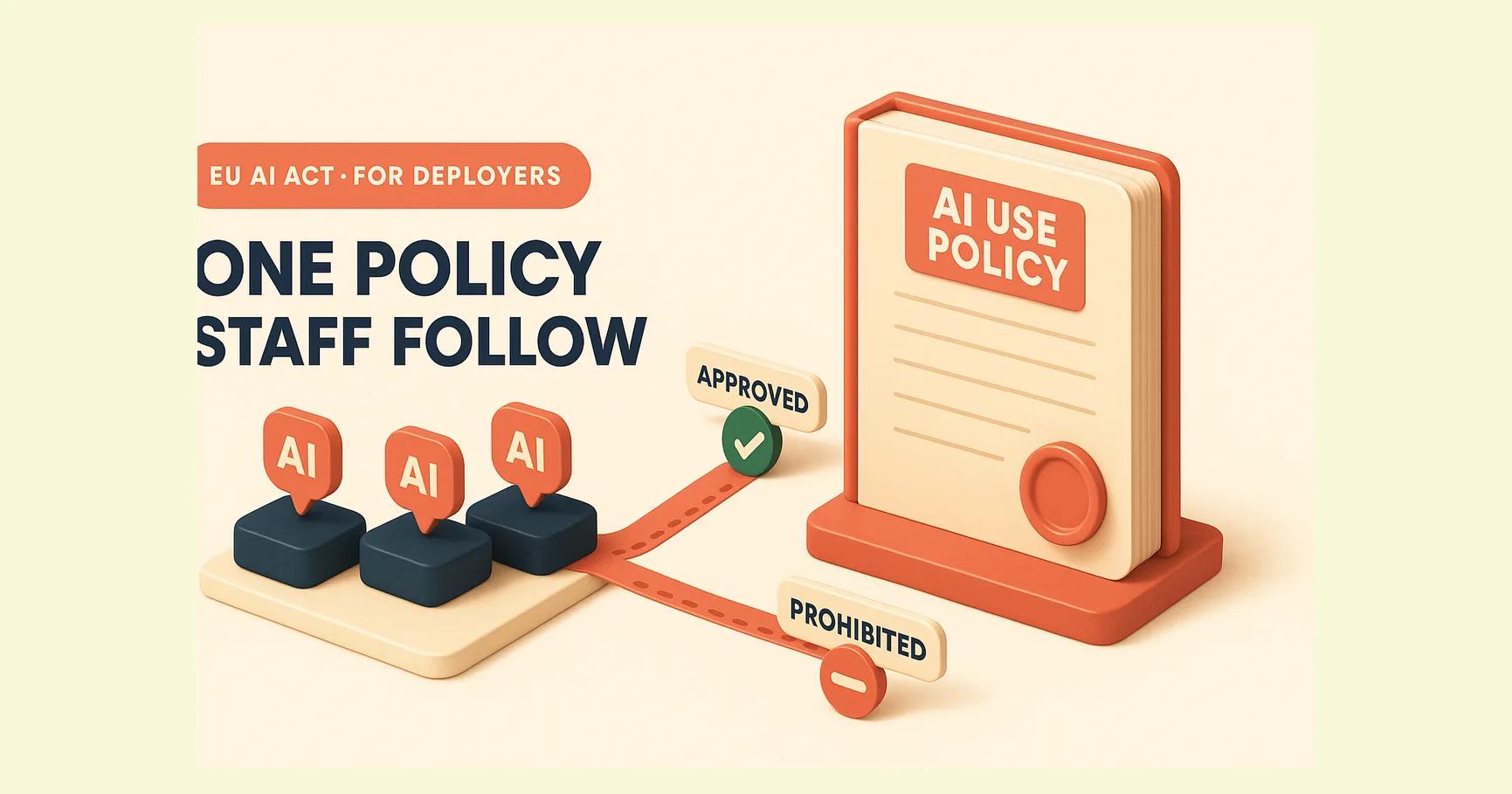 Internal AI Use Policy: What It Must Contain (2026)