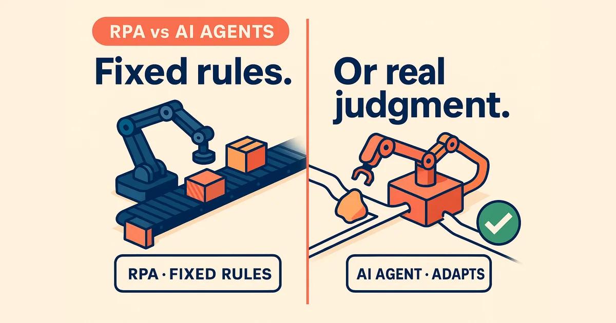 RPA vs AI Agents: Which Should an SMB Use to Automate?
